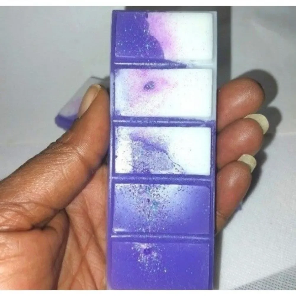 Hand crafted limited edition Euphoria wax melt glitter bar 1pc